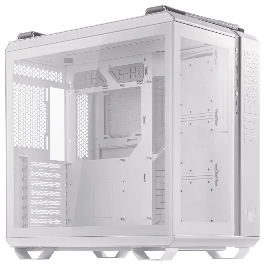 Gabinete ASUS TUF Gaming GT502, ATX, Sin Fuente, 2 Vidrios Templados, Blanco Gabinete ASUS TUF Gaming GT502, ATX, Sin Fuente, 2 Vidrios Templados, Blanco