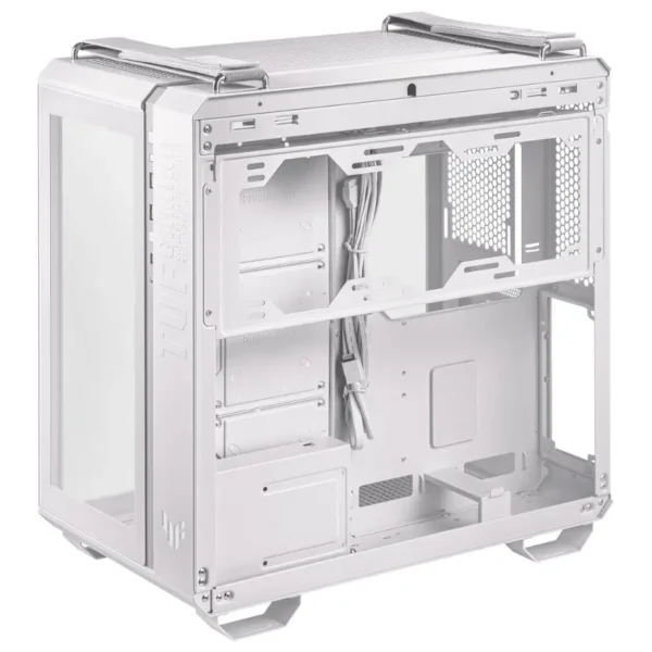 Gabinete ASUS TUF Gaming GT502, ATX, Sin Fuente, 2 Vidrios Templados, Blanco