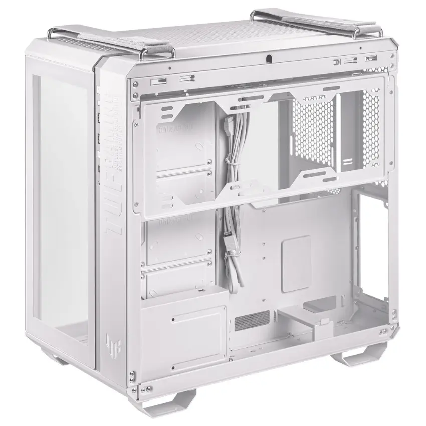 Gabinete ASUS TUF Gaming GT502, ATX, Sin Fuente, 2 Vidrios Templados, Blanco Gabinete ASUS TUF Gaming GT502, ATX, Sin Fuente, 2 Vidrios Templados, Blanco