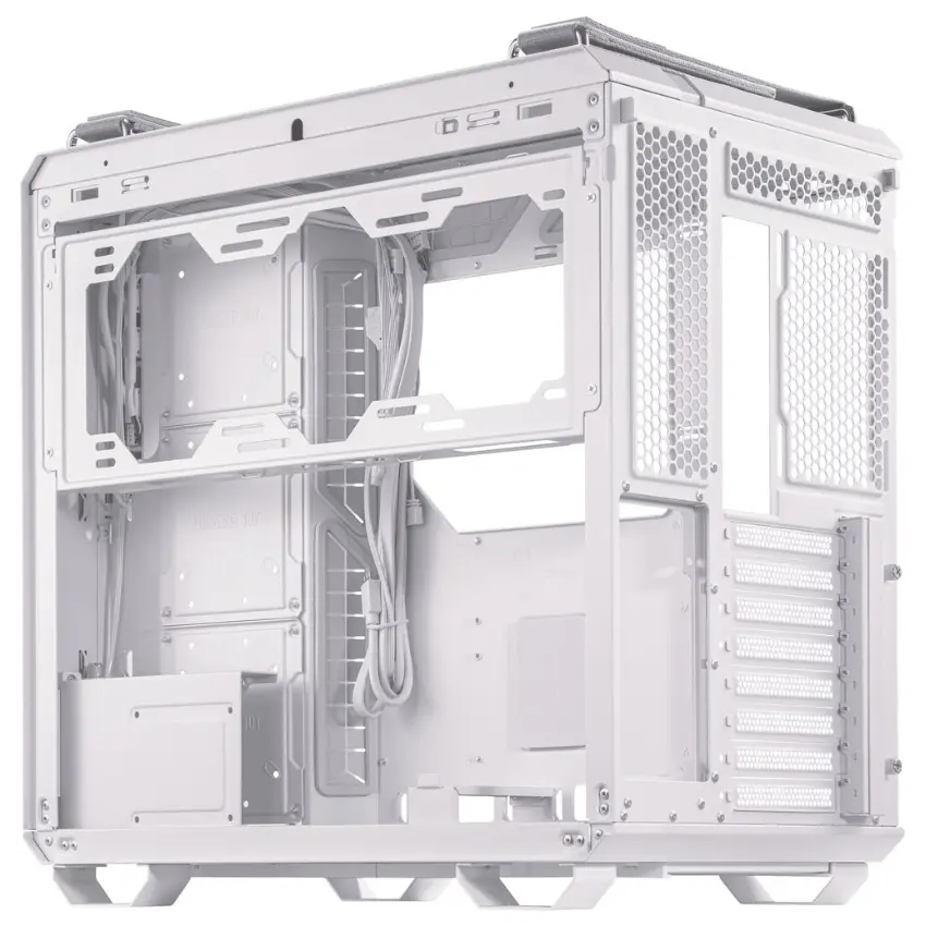 Gabinete ASUS TUF Gaming GT502, ATX, Sin Fuente, 2 Vidrios Templados, Blanco Gabinete ASUS TUF Gaming GT502, ATX, Sin Fuente, 2 Vidrios Templados, Blanco