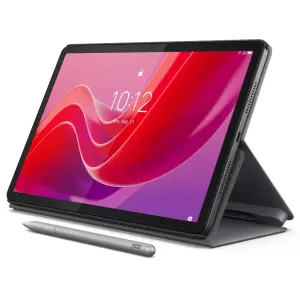 Tablet Lenovo Tab M11 (TB330FU), 11" IPS, MediaTek Helio G88 Octa-Core 1.8GHz, 8GB RAM LPDDR4x, 128GB eMMC, Wi-Fi, Android 13, Incluye Funda + Lápiz + Auriculares E310, Lunar Grey, Gris