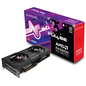 Placa de Video Sapphire PULSE AMD Radeon RX 9070 12GB GDDR6
