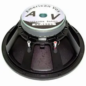 Parlante American Vox AV-1503 de 15", 300 W, 98 dB, 8 ohms