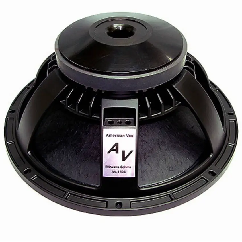 Parlante American Vox AV-1506 de 15", 500 W, 99 dB, 8 ohms