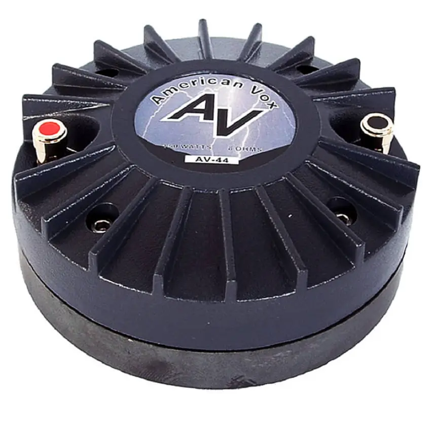 Driver de Compresión American Vox AV-44 de 1", 75 W, 107 dB, 8 ohms, Bolt-On