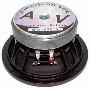 Parlante American Vox BW-850 de 8", 150 W, 97 dB, 8 ohms
