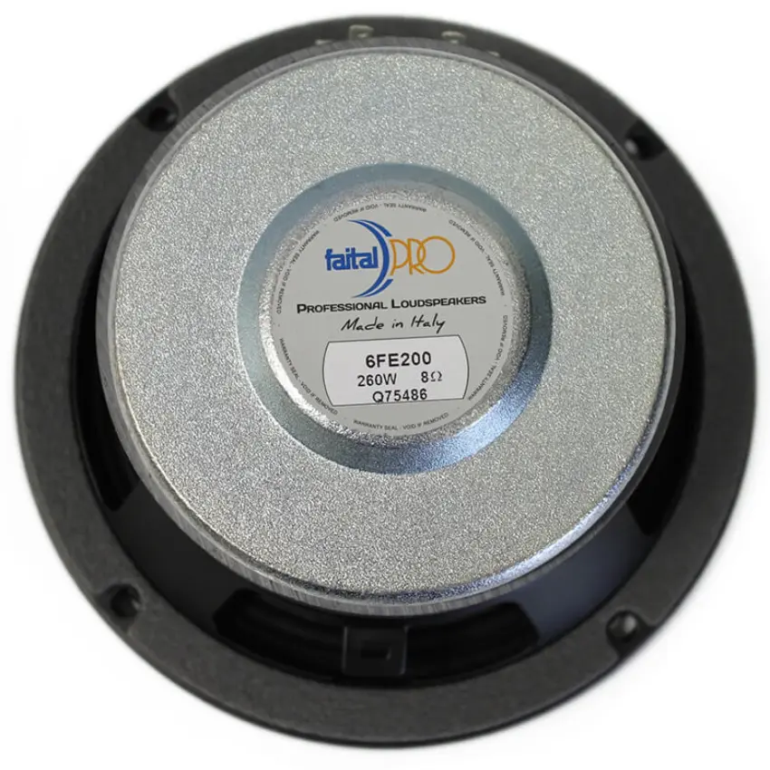 Parlante FaitalPRO 6FE200 de 6", 130 W, 95 dB, 8 ohms Parlante FaitalPRO 6FE200 de 6", 130 W, 95 dB, 8 ohms