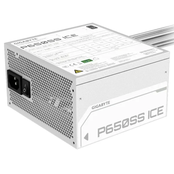 Fuente de alimentación Gigabyte P650SS ICE 650W 80 PLUS Silver
