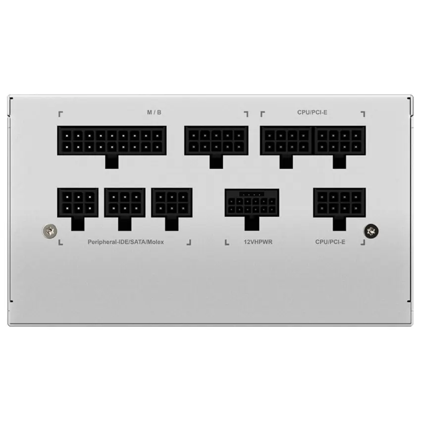 Fuente de alimentación modular Gigabyte UD850GM PG5W 850W 80 PLUS Gold, Preparada para PCIe 5.0 Fuente de alimentación modular Gigabyte UD850GM PG5W 850W 80 PLUS Gold, Preparada para PCIe 5.0