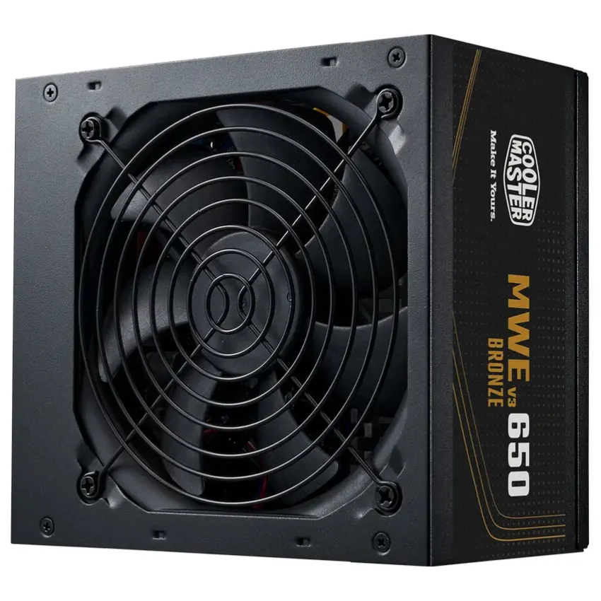 Fuente de alimentación Cooler Master MWE 650 Bronze V3, 650W 80 PLUS Fuente de alimentación Cooler Master MWE 650 Bronze V3, 650W 80 PLUS