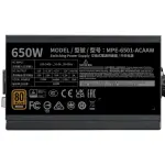 Fuente de alimentación Cooler Master MWE 650 Bronze V3, 650W 80 PLUS