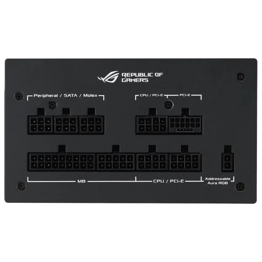 Fuente de alimentación modular ASUS ROG STRIX 750W Gold Aura Edition Fuente de alimentación modular ASUS ROG STRIX 750W Gold Aura Edition