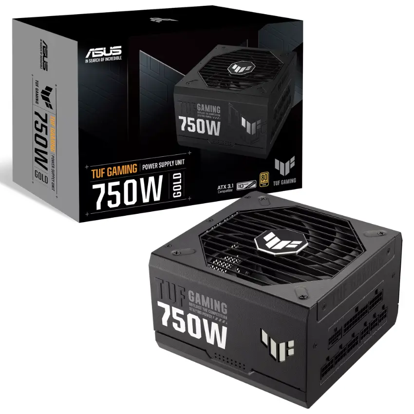 Fuente de alimentación modular ASUS TUF Gaming 750W Gold Fuente de alimentación modular ASUS TUF Gaming 750W Gold