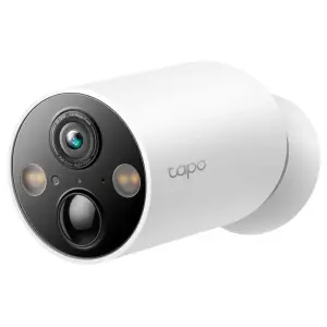 Cámara de Seguridad Wi-Fi TP-Link Tapo C425, 2K QHD, 4 MP, Visión nocturna color, Alimentada por batería, Exterior