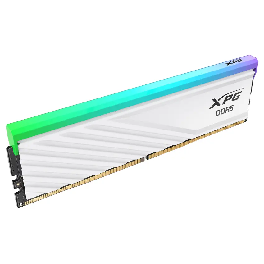 Memoria ADATA XPG LANCER BLADE RGB, DDR5, UDIMM, Blanco
