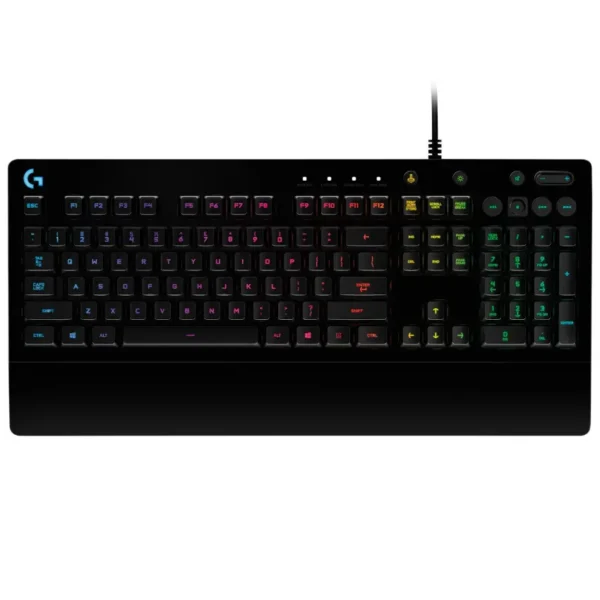 Teclado Logitech G G213 PRODIGY, RGB LIGHTSYNC, Gamer, Inglés