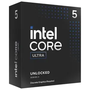 Procesador Intel Core Ultra 5 245KF, 4.2GHz, 14 Núcleos, 24MB L3, Sin cooler/disipador, Sin video, Socket LGA1851, BOX