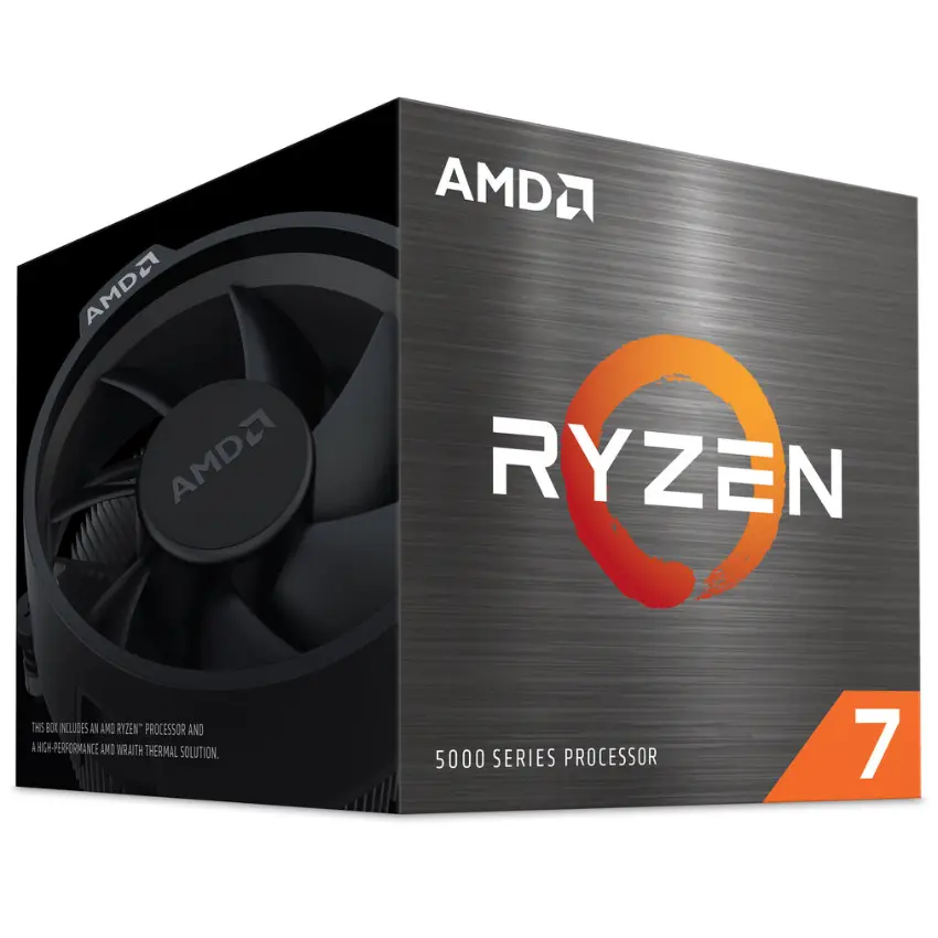 Procesador AMD Ryzen 7 5700, 3.7GHz, 8 Núcleos, 4MB L2, 16MB L3, Sin video, Socket AM4, BOX Procesador AMD Ryzen 7 5700, 3.7GHz, 8 Núcleos, 4MB L2, 16MB L3, Sin video, Socket AM4, BOX