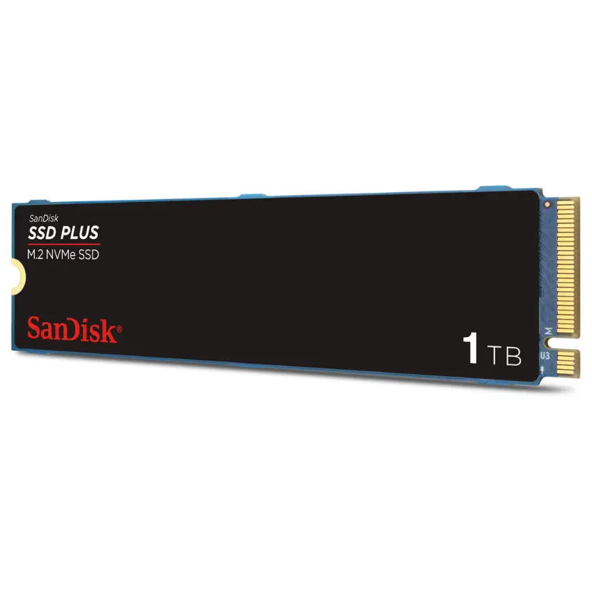 Disco SSD SanDisk PLUS NVMe 1TB, PCIe 3.0, M.2 2280 Disco SSD SanDisk PLUS NVMe 1TB, PCIe 3.0, M.2 2280