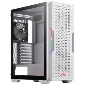 Gabinete ADATA XPG Starker Air, ATX, Sin Fuente, Vidrio Templado, 1 Fan 12 cm + 1 Fan 12 cm ARGB, Blanco