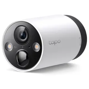 Cámara de Seguridad Wi-Fi TP-Link Tapo C420, 2K QHD, 4 MP, Visión nocturna color, Alimentada por batería, Exterior
