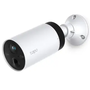 Cámara de Seguridad Wi-Fi TP-Link Tapo C420, 2K QHD, 4 MP, Visión nocturna color, Alimentada por batería, Exterior