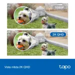 Cámara de Seguridad Wi-Fi TP-Link Tapo C420, 2K QHD, 4 MP, Visión nocturna color, Alimentada por batería, Exterior