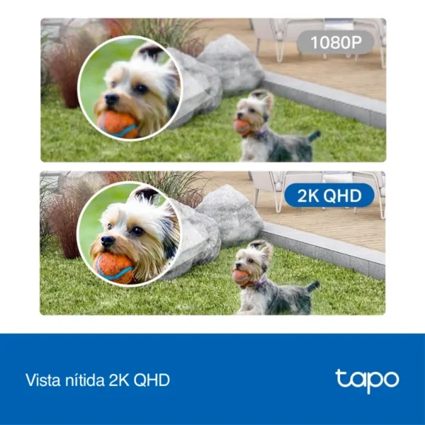 Cámara de Seguridad Wi-Fi TP-Link Tapo C420, 2K QHD, 4 MP, Visión nocturna color, Alimentada por batería, Exterior
