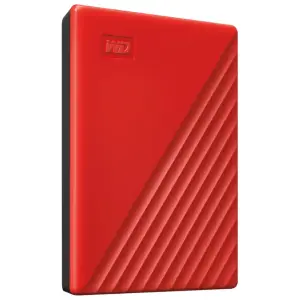 Disco Externo WD My Passport 1TB/2TB, USB 3.2 Gen 1, Rojo