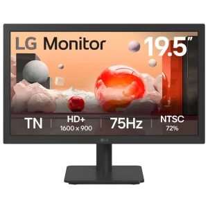 Monitor LG 20U401A-B, 19.5", 75Hz, TN, 1920x1080, 2ms, HDMI, VGA