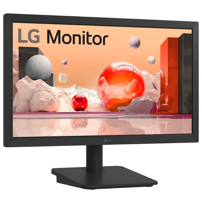 Monitor LG 20U401A-B, 19.5", 75Hz, TN, 1920x1080, 2ms, HDMI, VGA Monitor LG 20U401A-B, 19.5", 75Hz, TN, 1920x1080, 2ms, HDMI, VGA
