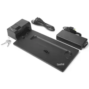 Estación de Acoplamiento Lenovo ThinkPad Ultra, 2 USB-C 3.2 Gen 2, 4 USB-A 3.2 Gen 1, RJ-45, 2 DisplayPort, HDMI, VGA, Docking Station