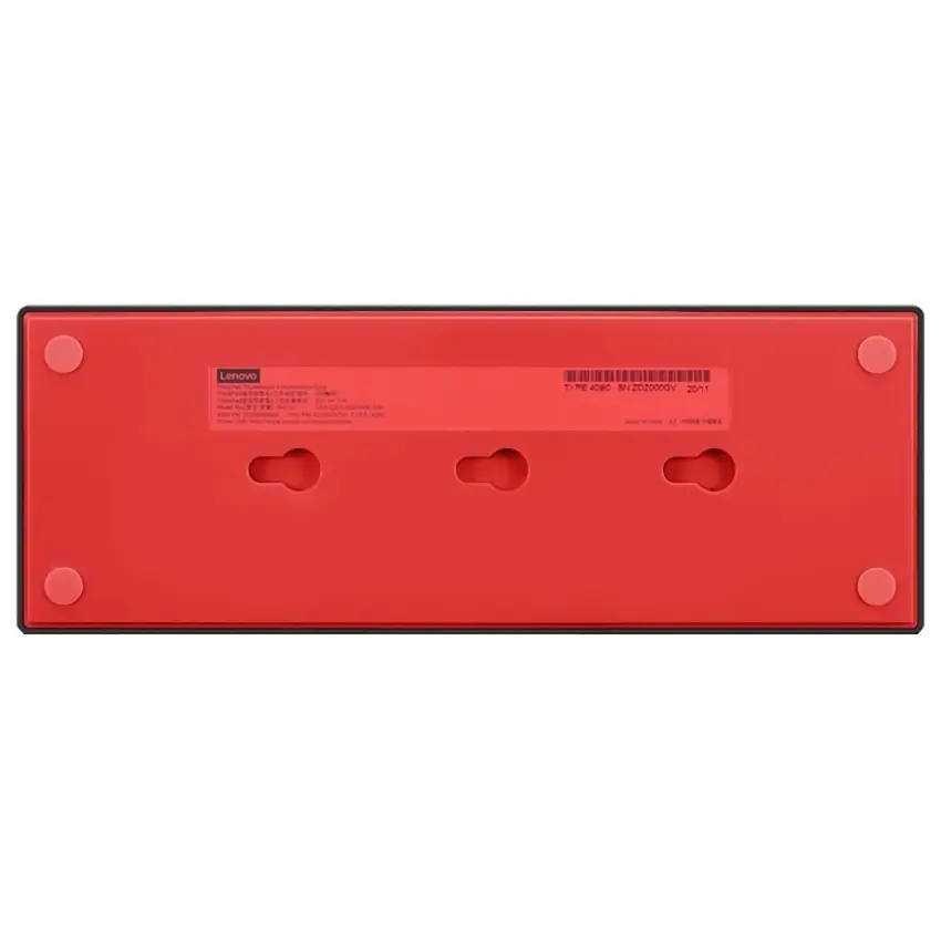 Hub Station Lenovo ThinkPad Thunderbolt 4 Dock con Adaptador de 300W, USB-C 3.2 Gen 2, 4 USB-A 3.2 Gen 2, RJ-45, 2 DisplayPort, HDMI, Hasta 230W Power Delivery, Docking Station