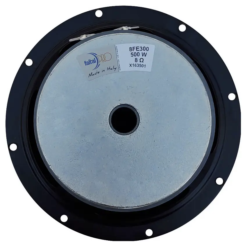 Parlante FaitalPRO 8FE300 de 8", 250 W, 95 dB, 8 ohms