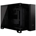 Gabinete Corsair 2500X, Micro-ATX, Sin Fuente, Vidrio Templado, Negro