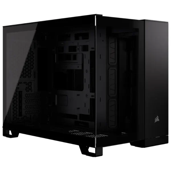 Gabinete Corsair 2500X, Micro-ATX, Sin Fuente, Vidrio Templado, Negro