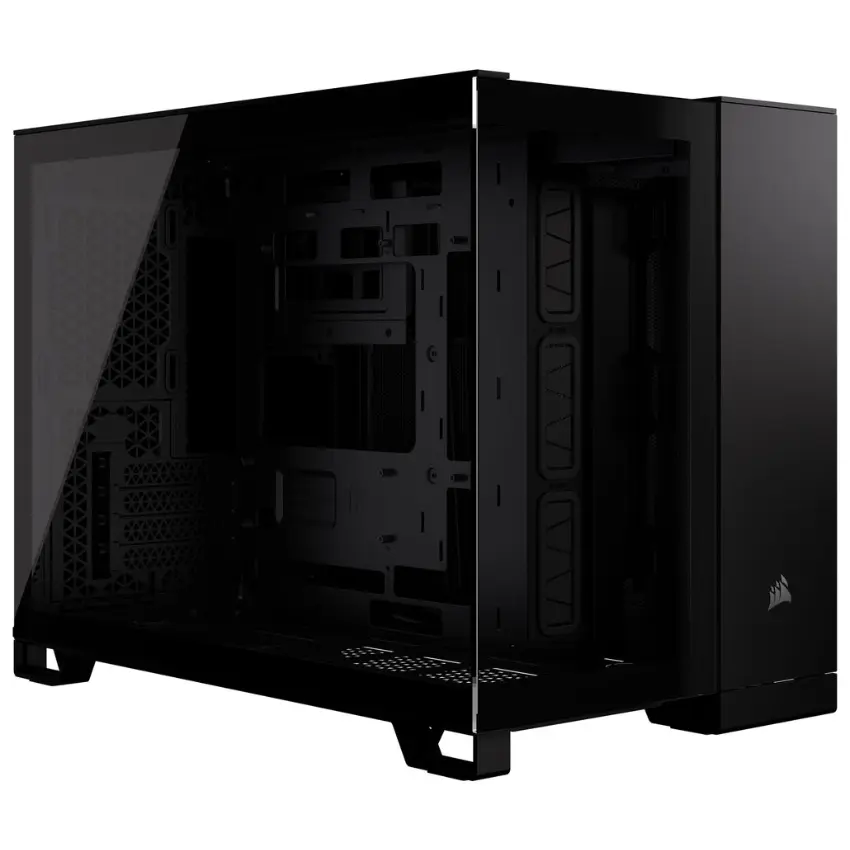Gabinete Corsair 2500X, Micro-ATX, Sin Fuente, Vidrio Templado, Negro