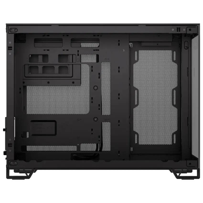Gabinete Corsair 2500X, Micro-ATX, Sin Fuente, Vidrio Templado, Negro