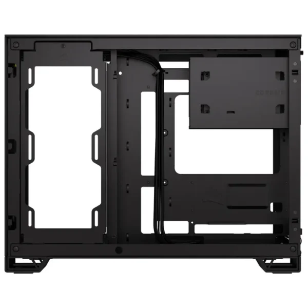 Gabinete Corsair 2500X, Micro-ATX, Sin Fuente, Vidrio Templado, Negro