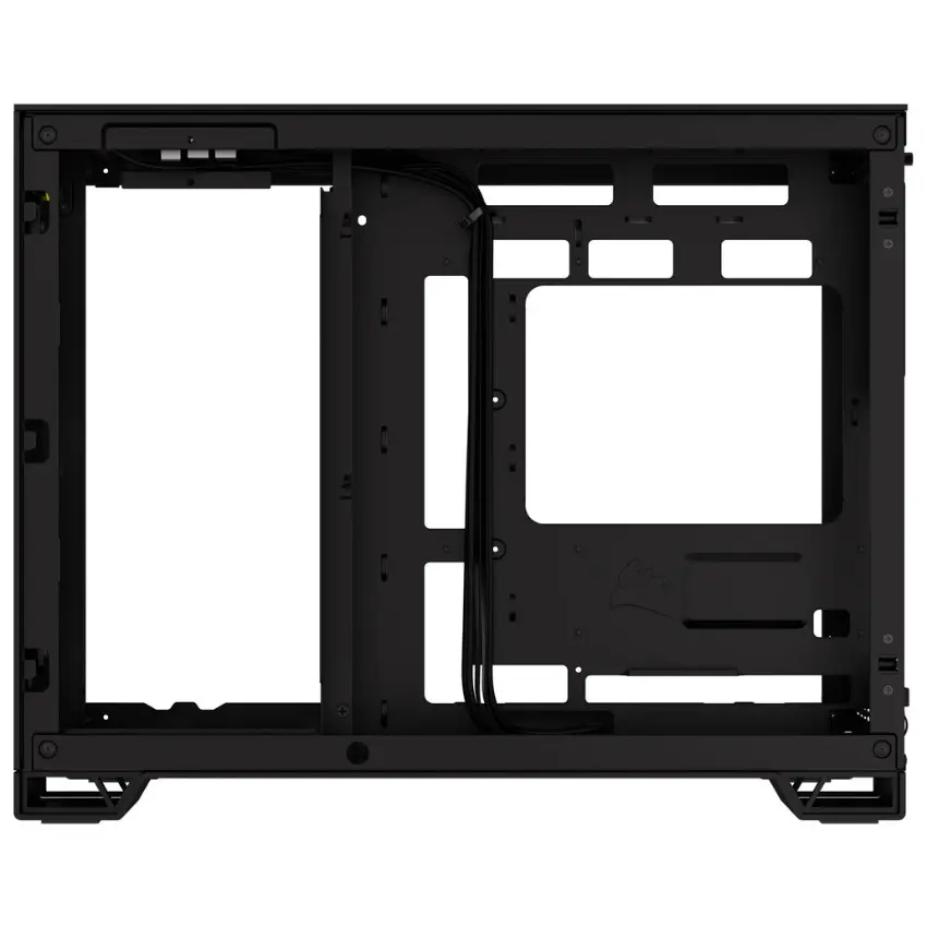 Gabinete Corsair 2500X, Micro-ATX, Sin Fuente, Vidrio Templado, Negro