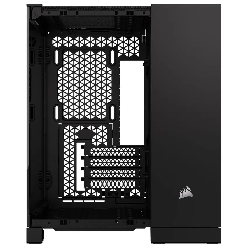 Gabinete Corsair 2500X, Micro-ATX, Sin Fuente, Vidrio Templado, Negro