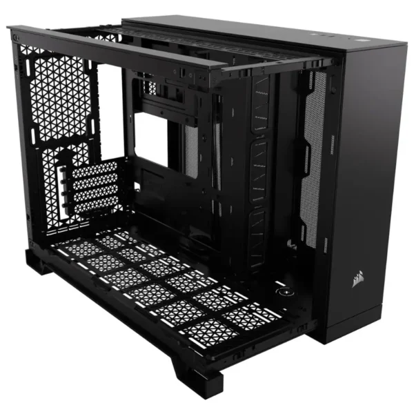Gabinete Corsair 2500X, Micro-ATX, Sin Fuente, Vidrio Templado, Negro