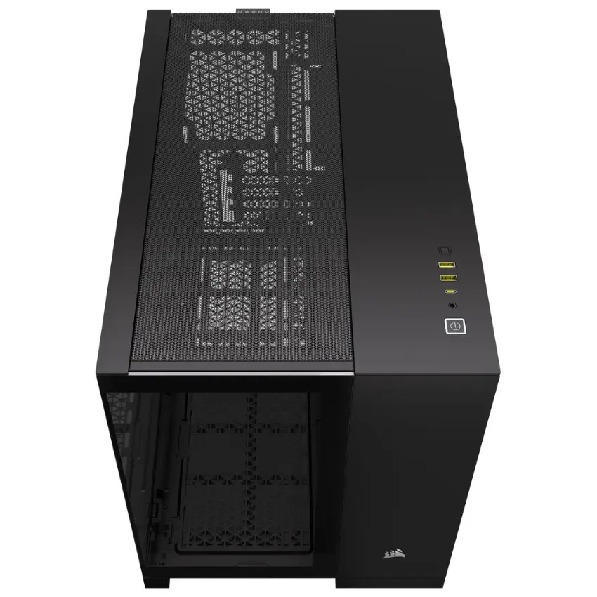 Gabinete Corsair 2500X, Micro-ATX, Sin Fuente, Vidrio Templado, Negro