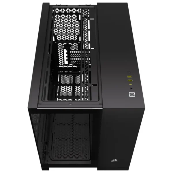 Gabinete Corsair 2500X, Micro-ATX, Sin Fuente, Vidrio Templado, Negro