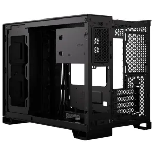Gabinete Corsair 2500X, Micro-ATX, Sin Fuente, Vidrio Templado, Negro