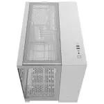 Gabinete Corsair 2500X, Micro-ATX, Sin Fuente, Vidrio Templado, Blanco