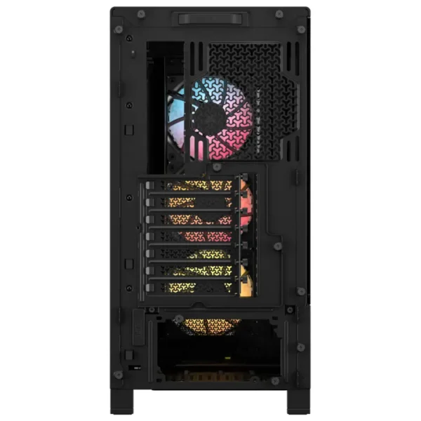 Gabinete Corsair FRAME 4000D RS ARGB, E-ATX, Sin Fuente, Vidrio Templado, 3 Fan 12 cm ARGB, Negro