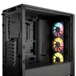 Gabinete Corsair FRAME 4000D RS ARGB, E-ATX, Sin Fuente, Vidrio Templado, 3 Fan 12 cm ARGB, Negro