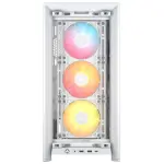 Gabinete Corsair FRAME 4000D RS ARGB, E-ATX, Sin Fuente, Vidrio Templado, 3 Fan 12 cm ARGB, Blanco