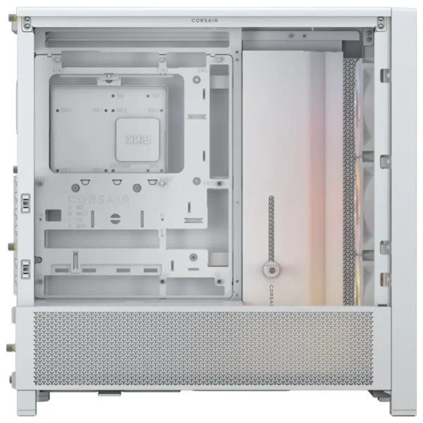 Gabinete Corsair FRAME 4000D RS ARGB, E-ATX, Sin Fuente, Vidrio Templado, 3 Fan 12 cm ARGB, Blanco